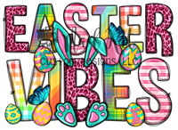 Easter Vibes Sublimation Transfer