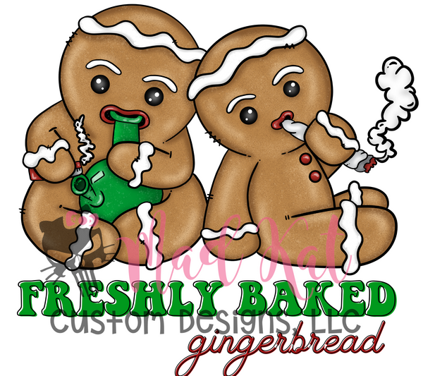 Freshly Baked Gingerbread 2 HTV transfer