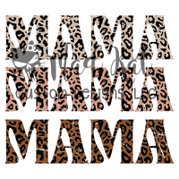 Mama Stacked Sublimation Transfer