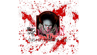 Pennywise 1 Sublimation Tumbler Print