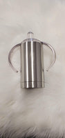 12 oz Stainless Steel Sippy Cup (Non-Sublimation)