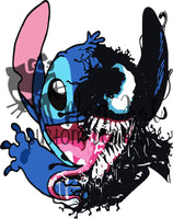 Stitch Venom HTV transfer