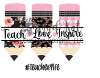 Teach Love Inspire 1 Tumbler Print
